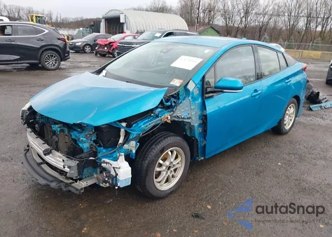 2017 Toyota Prius Prime Advanced из США, поврежденный, VIN JTDKARFP9H3000717